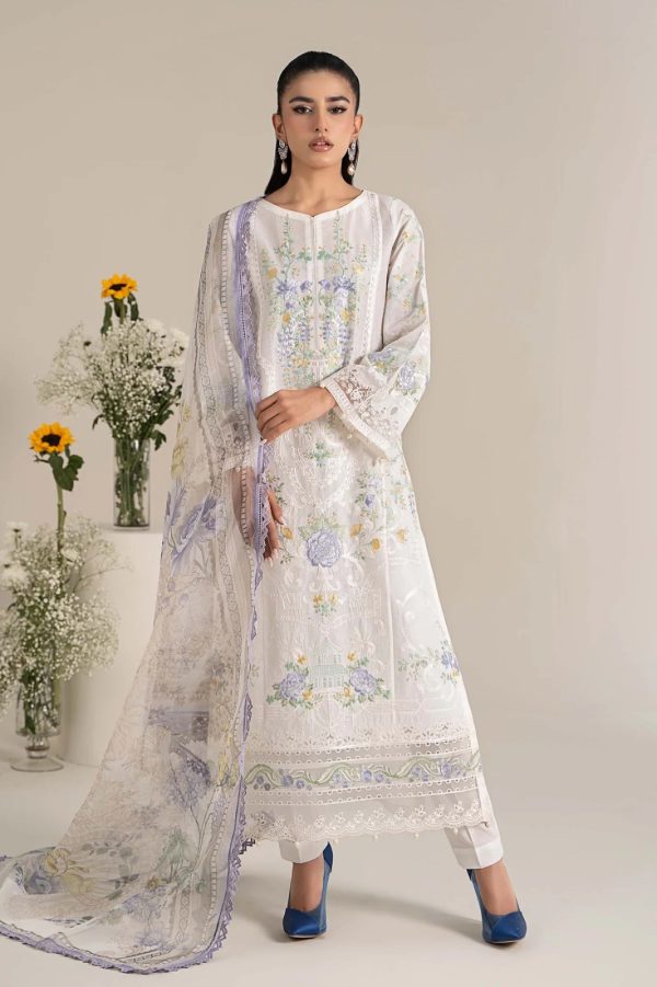 Maria.B | Spring Summer’25 | Embroidered Lawn Suit | DW-EF25-49