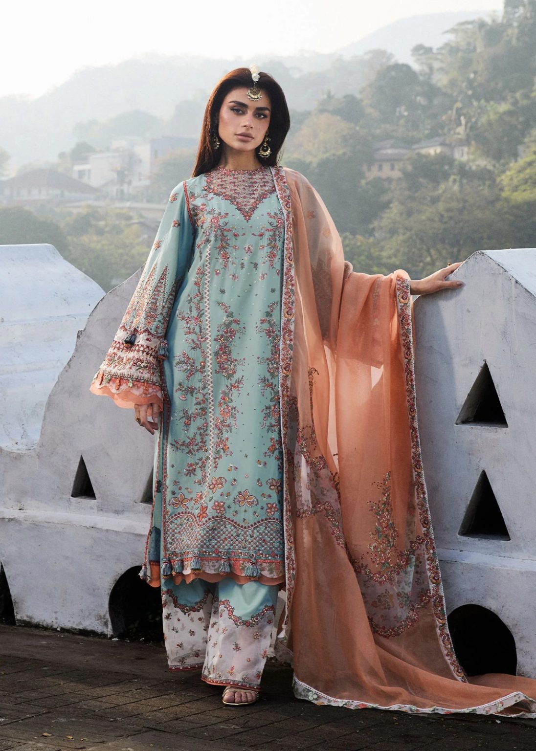Hussain Rehar | Luxury Lawn’25 | Malibu