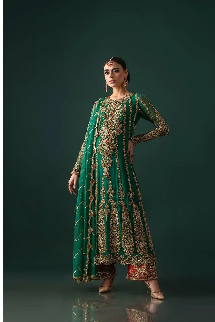 Nomi Ansari Couture | Emerald Hues