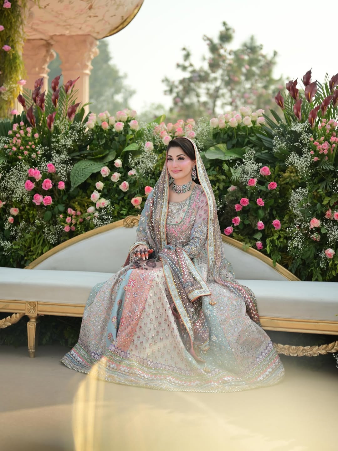 Maryam Nawaz Son’s Walima Dress | Nomi Ansari