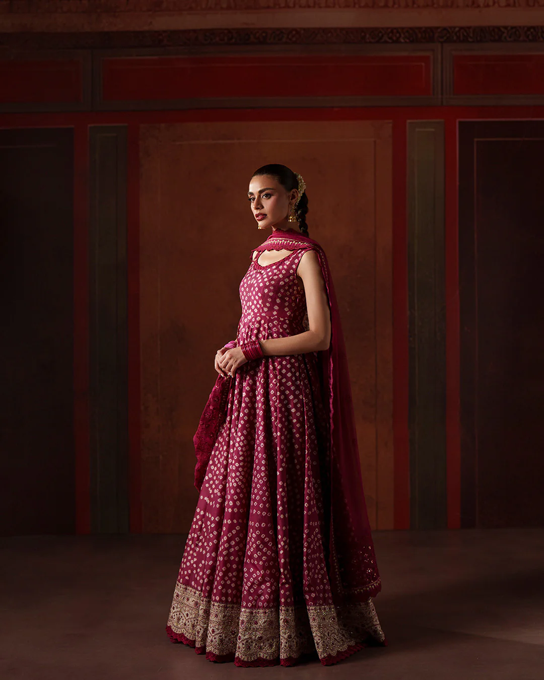 Faiza Saqlain Chunri Style Frock | Gulinar