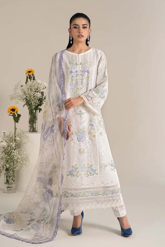 Maria.B | Spring Summer’25 | Embroidered Lawn Suit | DW-EF25-49