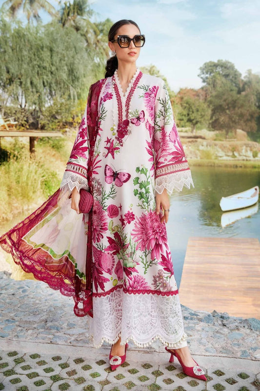 M.Prints | Unstitched Printed Lawn Suit | MPT-2510-A