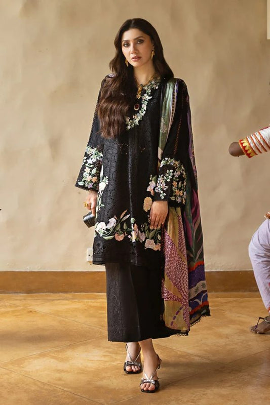 Mushq | Manaram Luxury Lawn’25 | Dazzling Glimmer