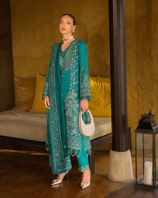 Faiza Saqlain | Zinnia Luxury Lawn 2025 | Calla