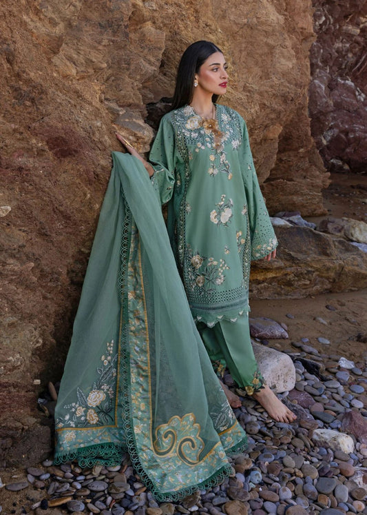 Crimson | Luxury Lawn’25 | Parsi Threads – D5 A