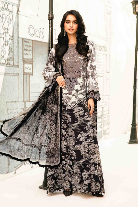 M.Prints | Unstitched Printed Lawn Suit | MPT-2608-B