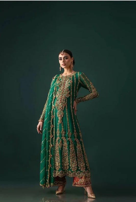 Nomi Ansari | Wedding Couture'25 | Emerald Hues