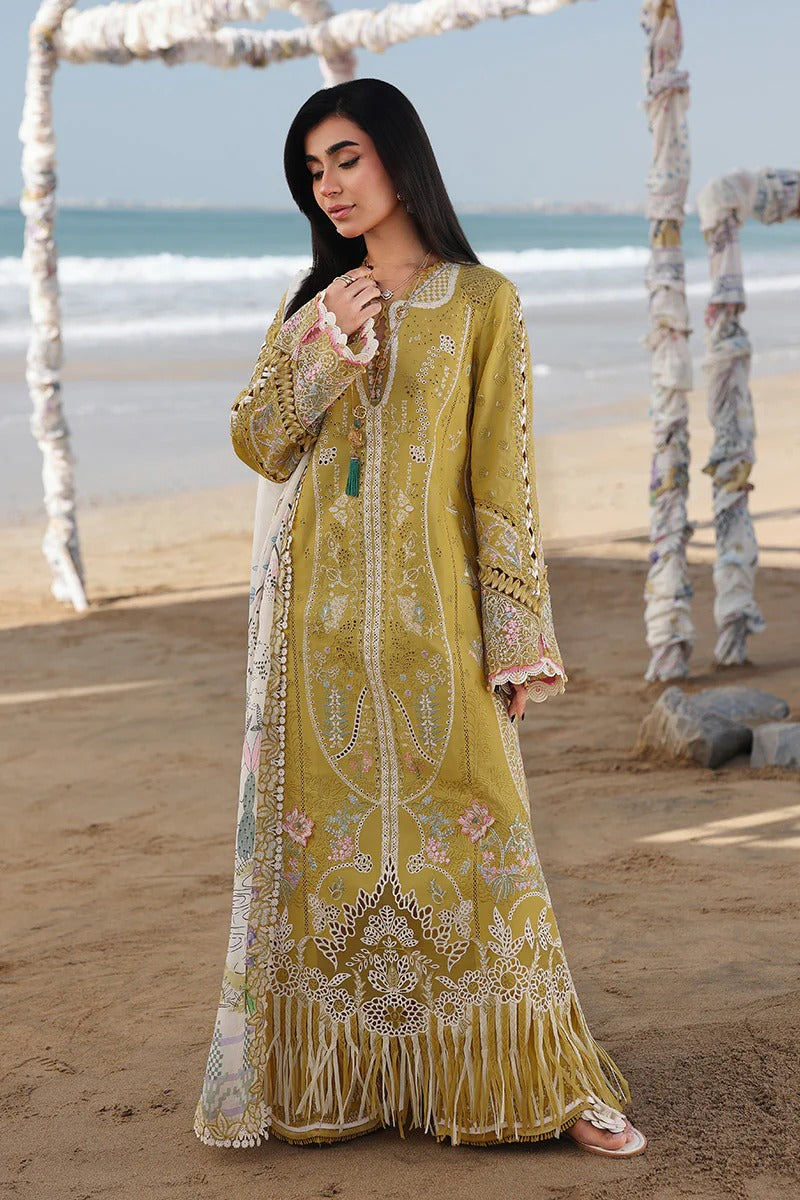 Qalamkar Sahil Luxury Lawn '26 | HIRA