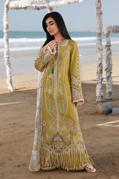 Qalamkar Sahil Luxury Lawn '26 | HIRA
