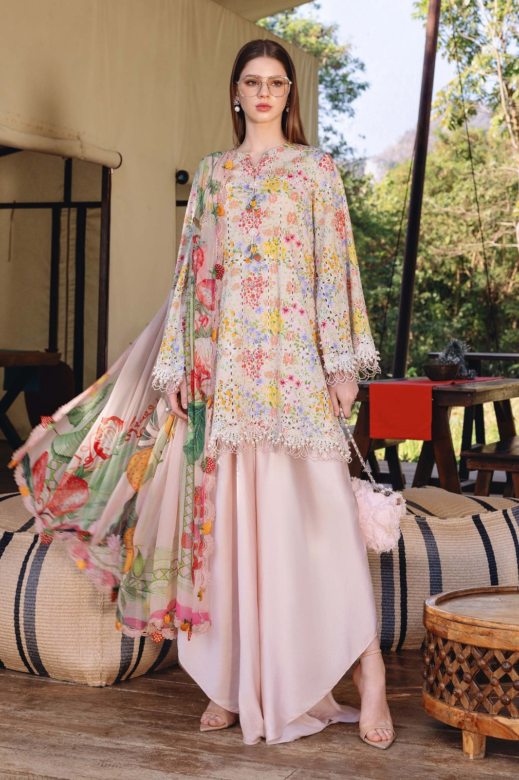 Mprints 2026 | Embroidered Lawn Suit | MPT-2914-A
