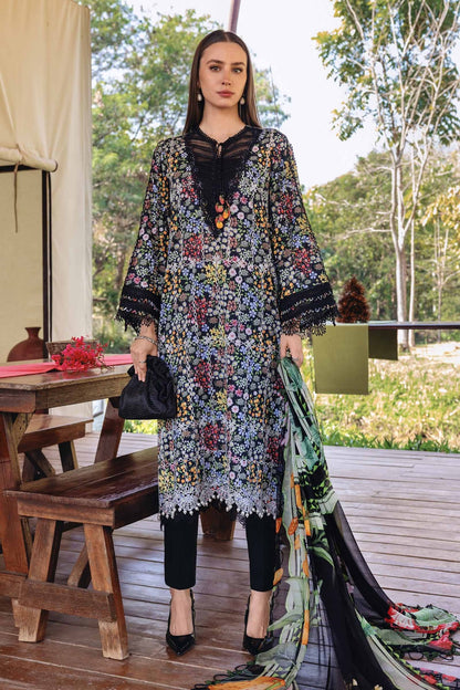 Mprints 2026 | Embroidered Lawn Suit | MPT-2914-B