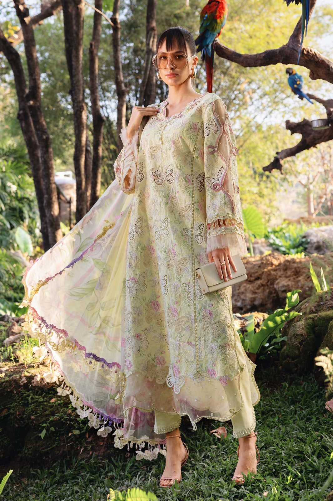 Mprints 2026 | Embroidered Lawn Suit | MPT-2901-B