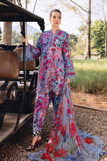 Mprints 2026 | Embroidered Lawn Suit | MPT-2902-B
