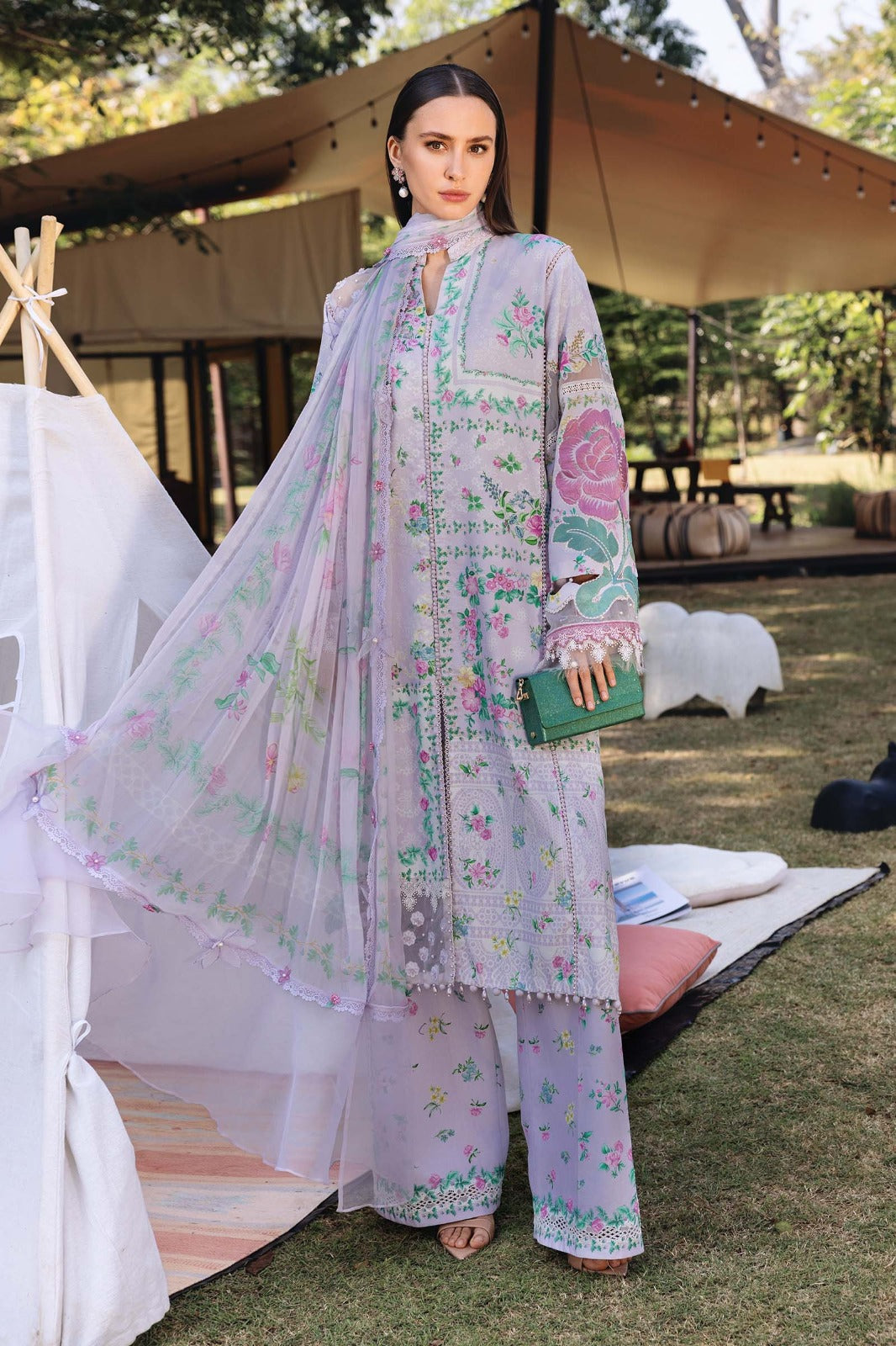 Mprints 2026 | Embroidered Lawn Suit | MPT-2904-A
