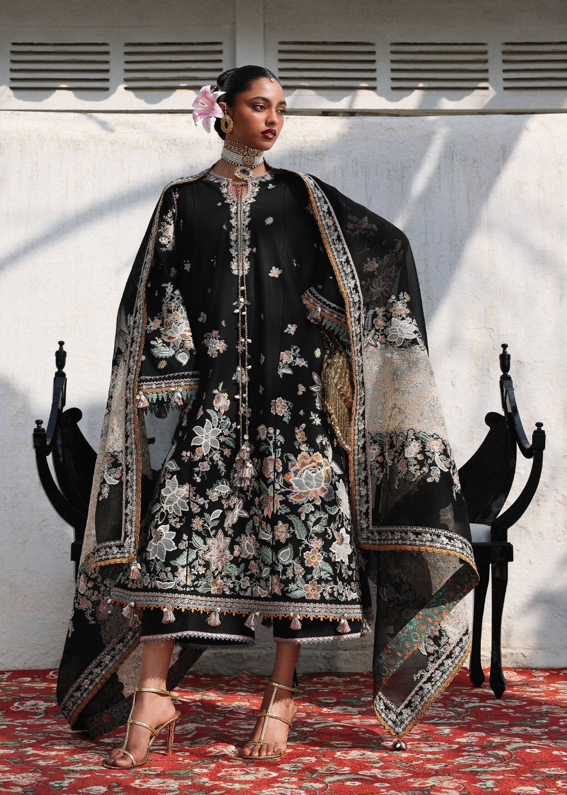 Hussain Rehar | Luxury Lawn'26 | Sable