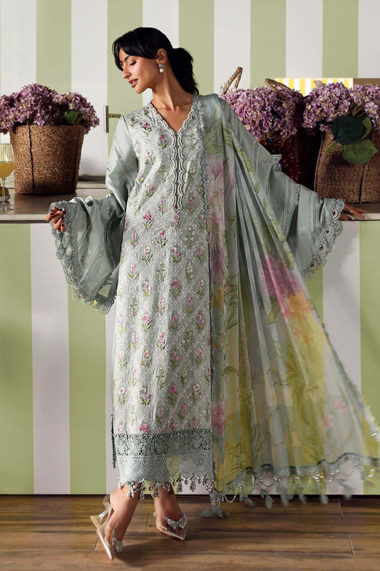 Mprints 2026 | Embroidered Lawn Suit | MPT-3001-B