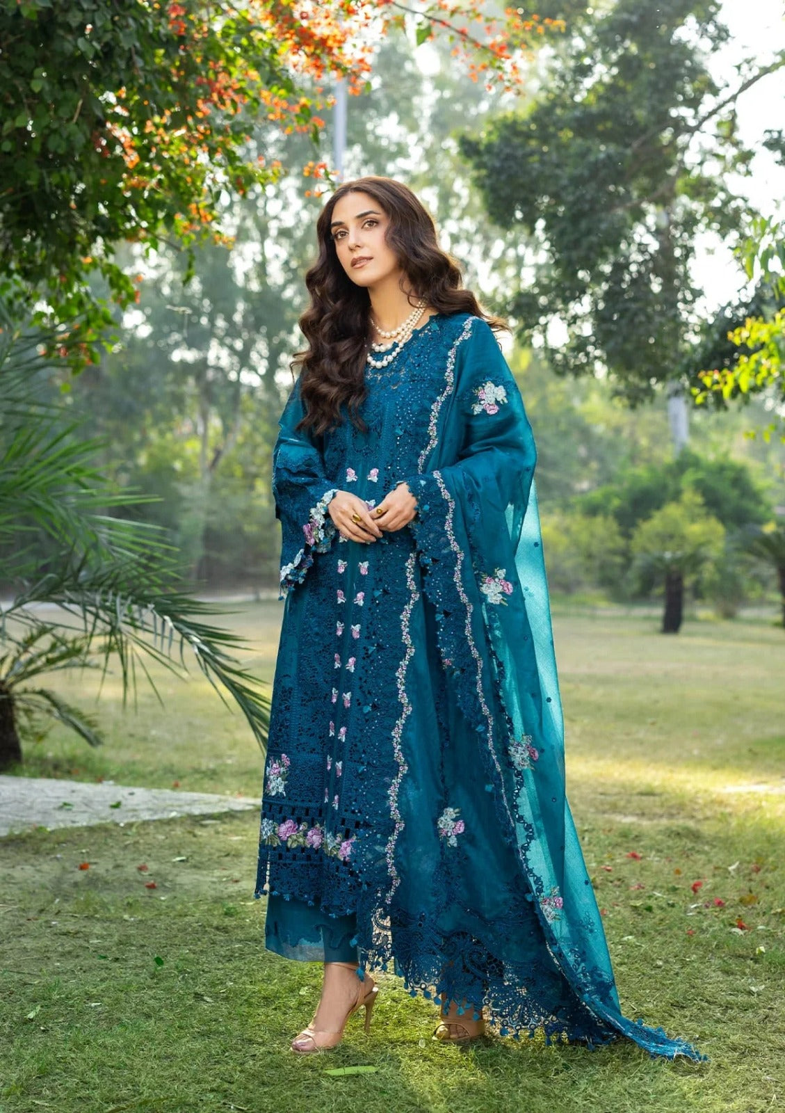 Elaf | Luxury Lawn'26 | ELY-06 SAPPHIRE