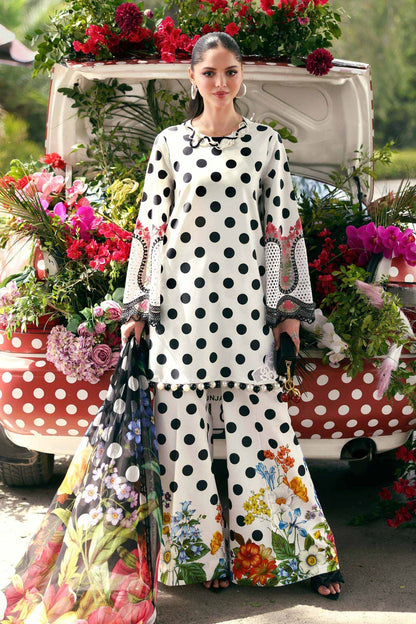Mprints 2026 | Embroidered Lawn Suit | MPT-3008-A