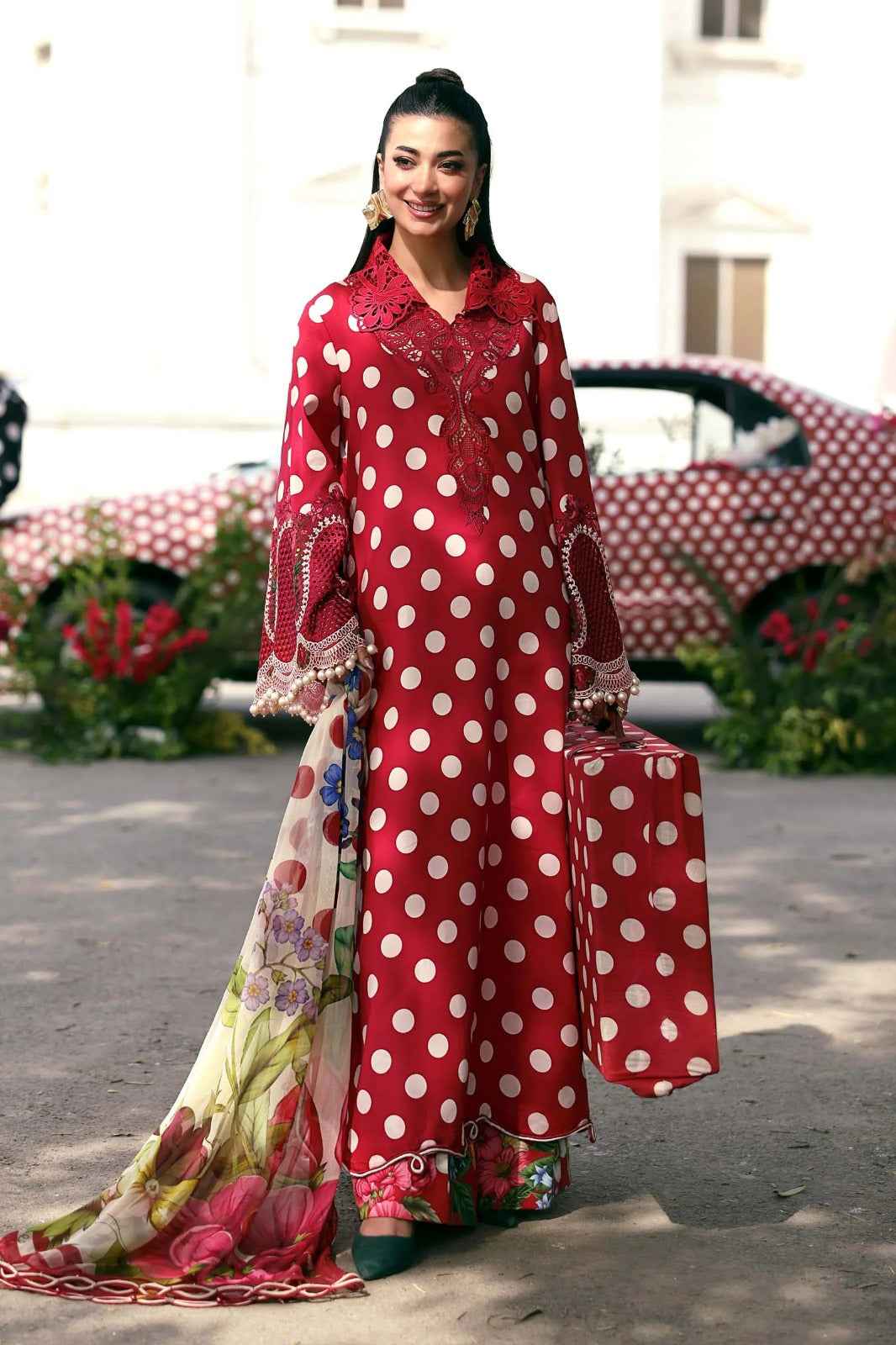 Mprints 2026 | Embroidered Lawn Suit | MPT-3008-B