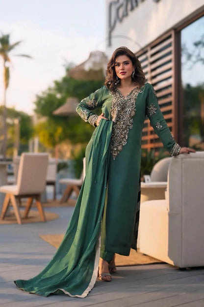 Emran Kaxhif | Festive Wear | Jade Empress