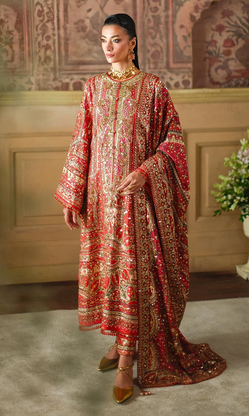 Nomi Ansari | Luxury Formals | Crimson Tale