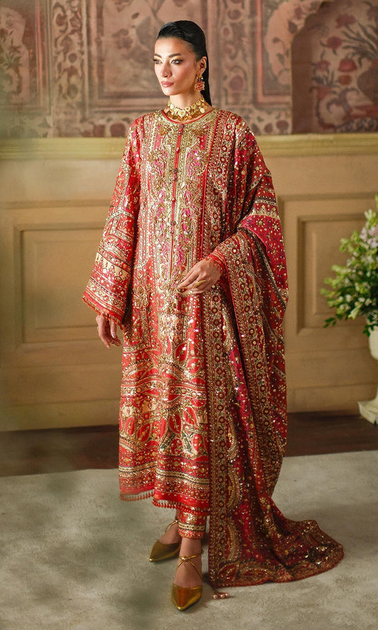 Nomi Ansari | Luxury Formals | Crimson Tale