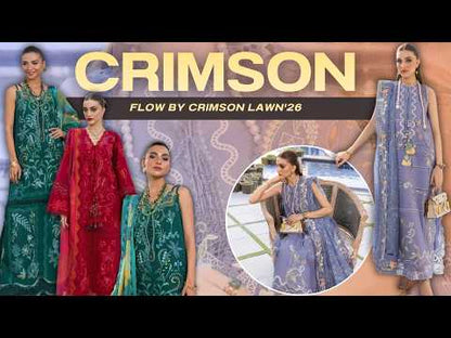 Crimson | Flow By Crimson Lawn'26 | BEAUTY IN BLOOM