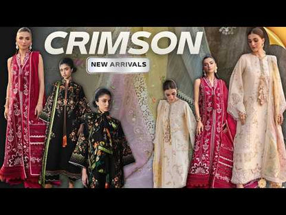 Crimson | Flow By Crimson Lawn'26 | A HANDMADE TALE