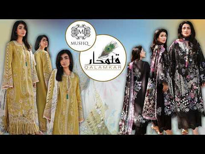Qalamkar Sahil Luxury Lawn '26 | HIRA