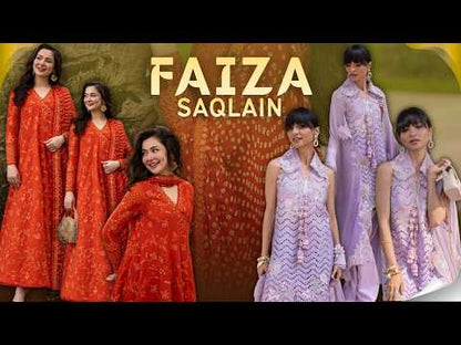 Faiza Saqlain Luxury Lawn Frock Style'26 | Denisa