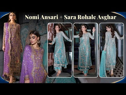 Nomi Ansari | Bridal Couture | Rich Purple For the Modern Muse