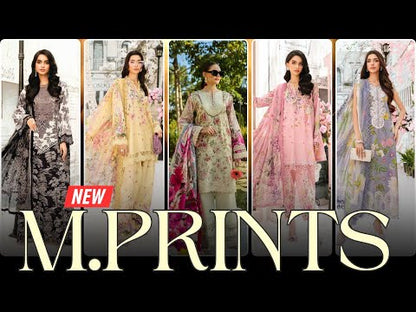 Elaf Print Chikankari 2025 | ROSES & WHITES