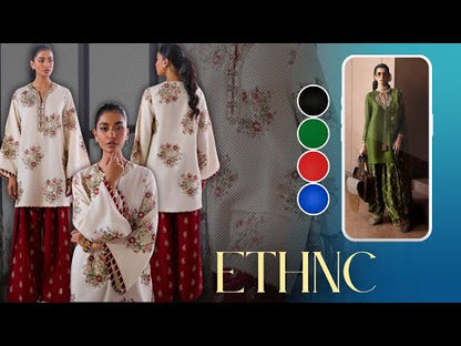 Hussain Rehar | Luxury Formals’25 | Celeine – Black