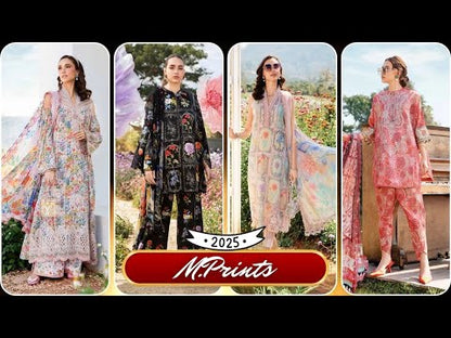 M.Prints | Unstitched Printed Lawn Suit | MPT-2513-A