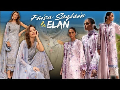 Faiza Saqlain | Zinnia Luxury Lawn 2025 | Liana