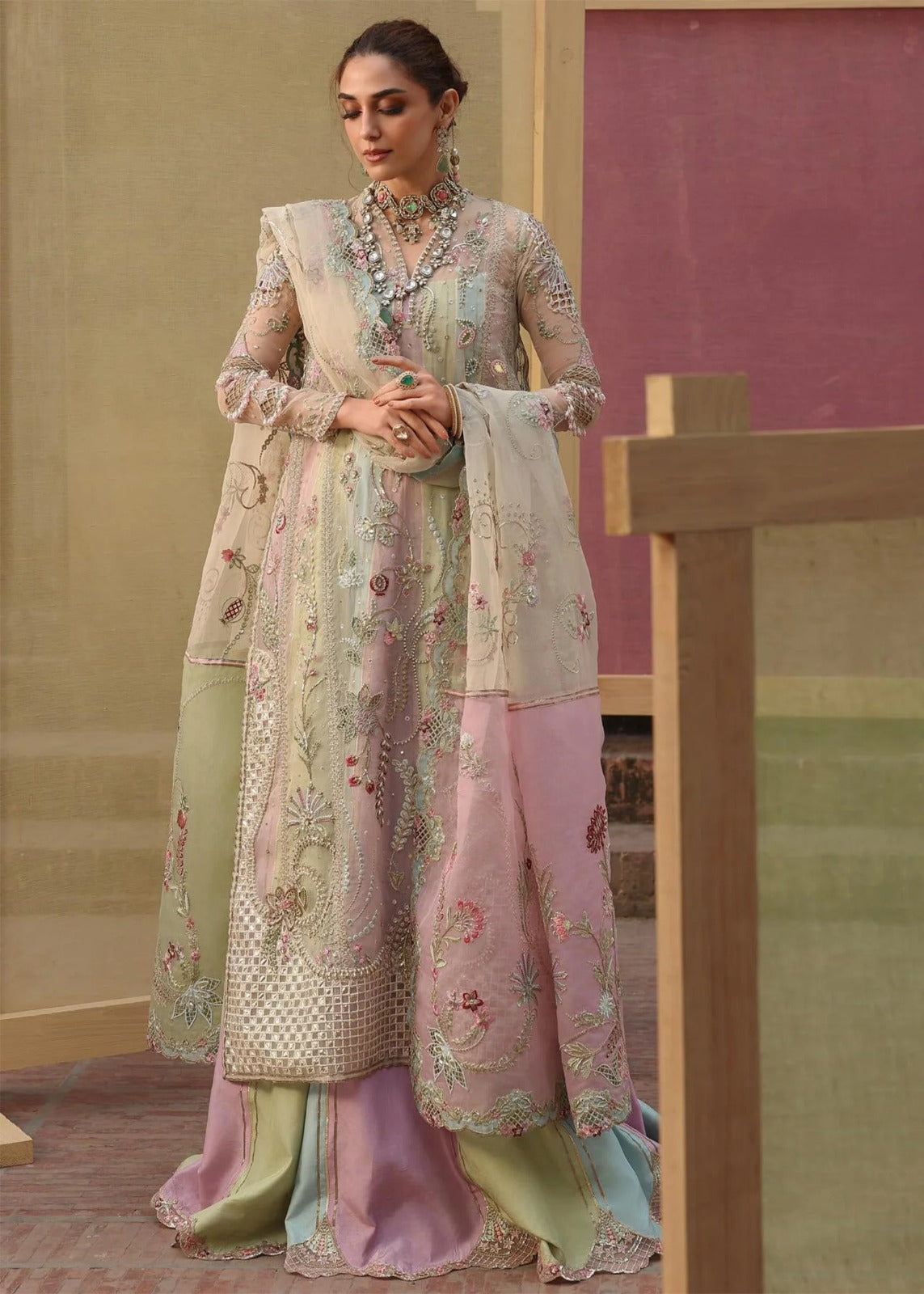Crimson | Jhilmil Wedding Collection | Rangoli