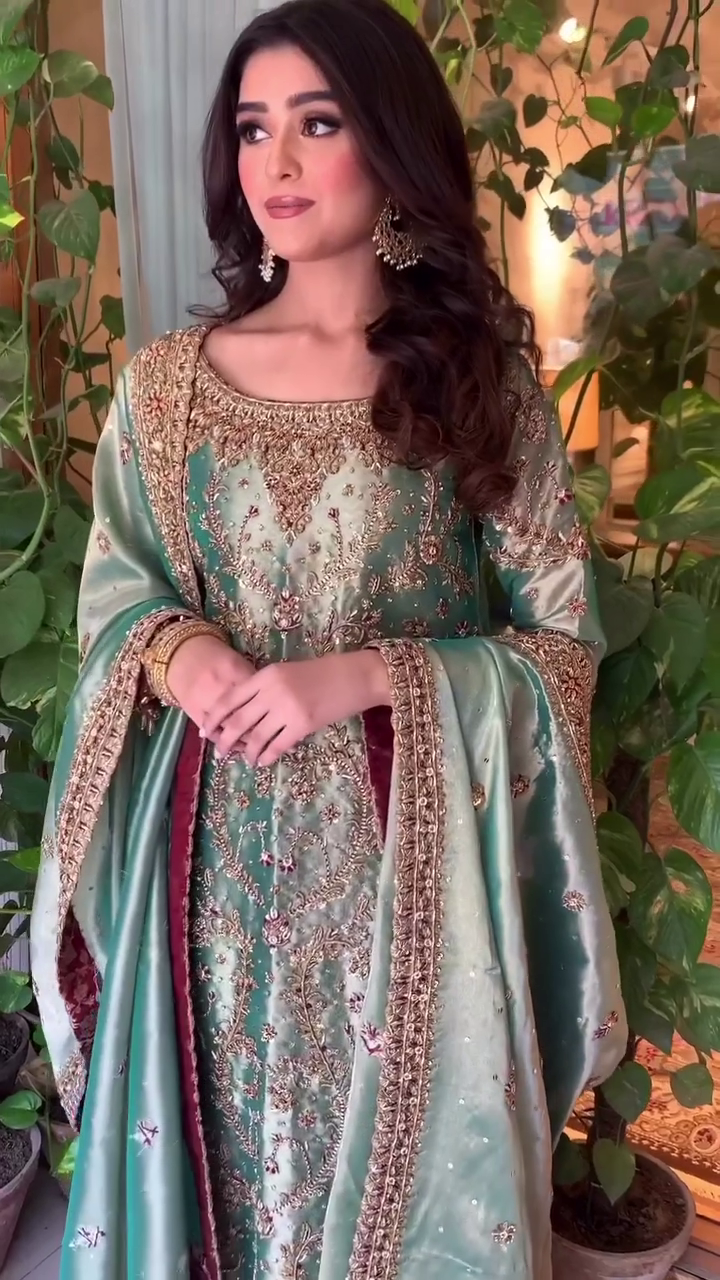 Haris Shakeel Luxury Formal | Emerald Grace