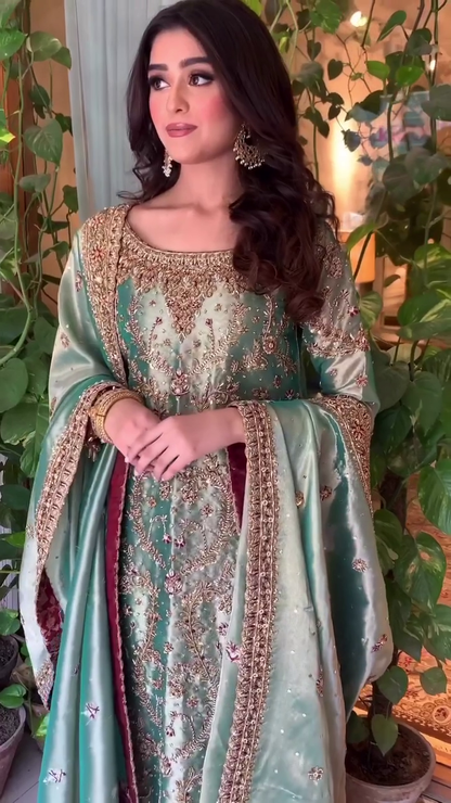 Haris Shakeel Luxury Formal | Emerald Grace